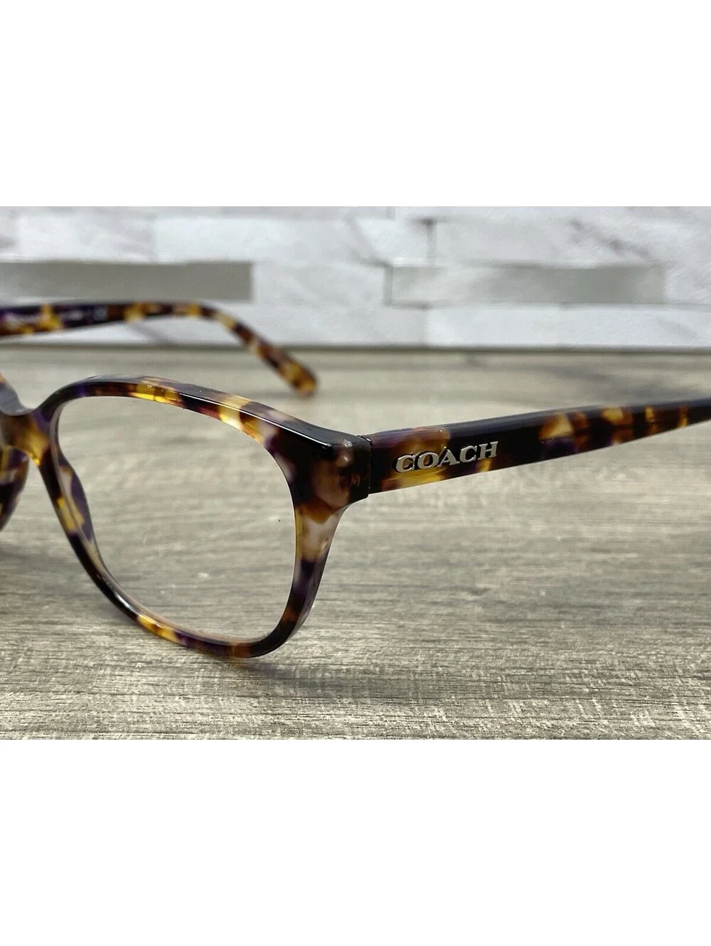 Coach HC 6103 5548 Eyeglasses Purple Tortoise 54[]16-140 Authentic Frames Only